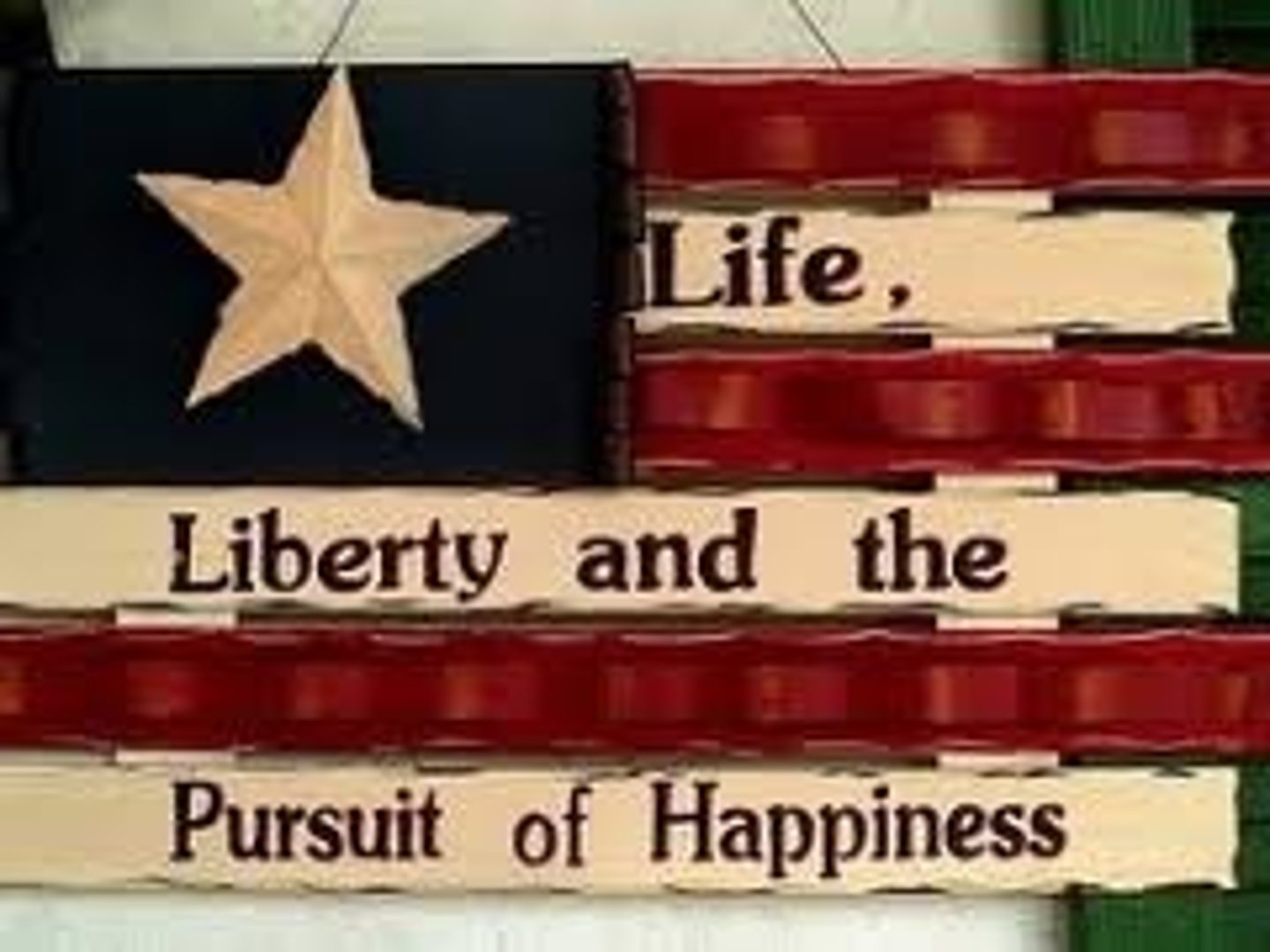 <p>Life</p><p>Liberty</p><p>Pursuit of Happiness</p>