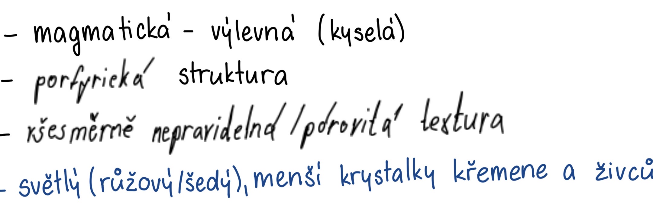 <p>Ryolit</p>