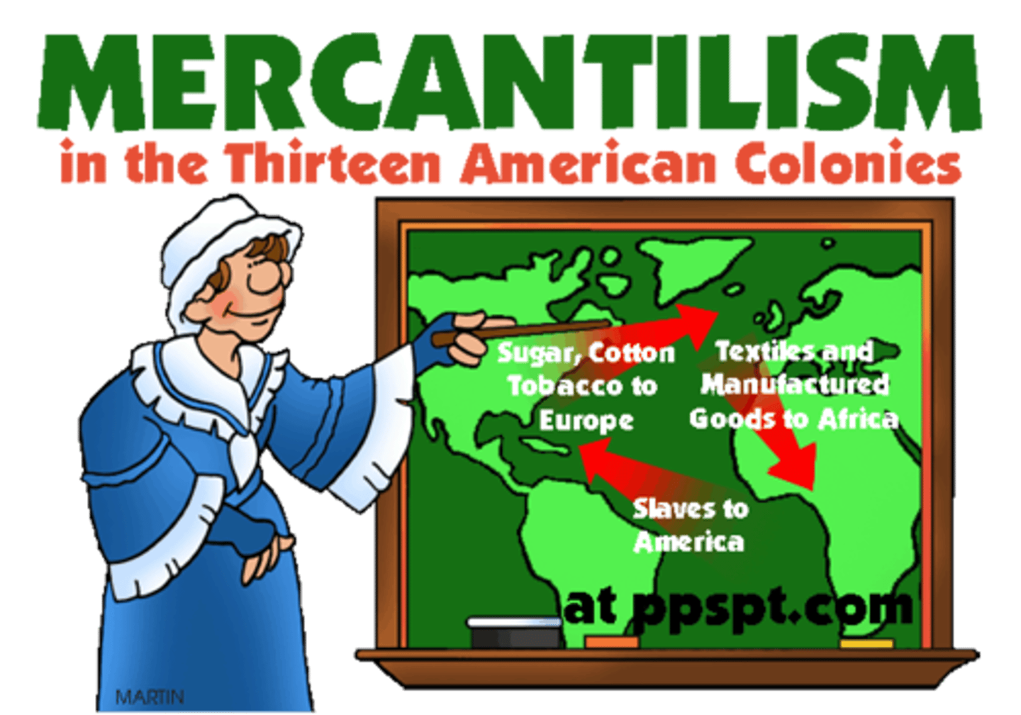 <p>an economic policy under which nations sought to increase their wealth and power by obtaining large amounts of gold and silver and by selling more goods than they bought</p>