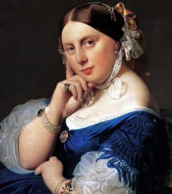 **Princesse de Broglie** by Jean-Auguste-Dominique Ingres