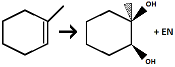 KMnO4, NaOH, cold 
1)OsO4
2)NaHSO3, H2O