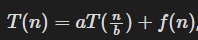 <p>f(n) is the cost of combining solutions of the smaller sub-problems in the recursive calls</p>