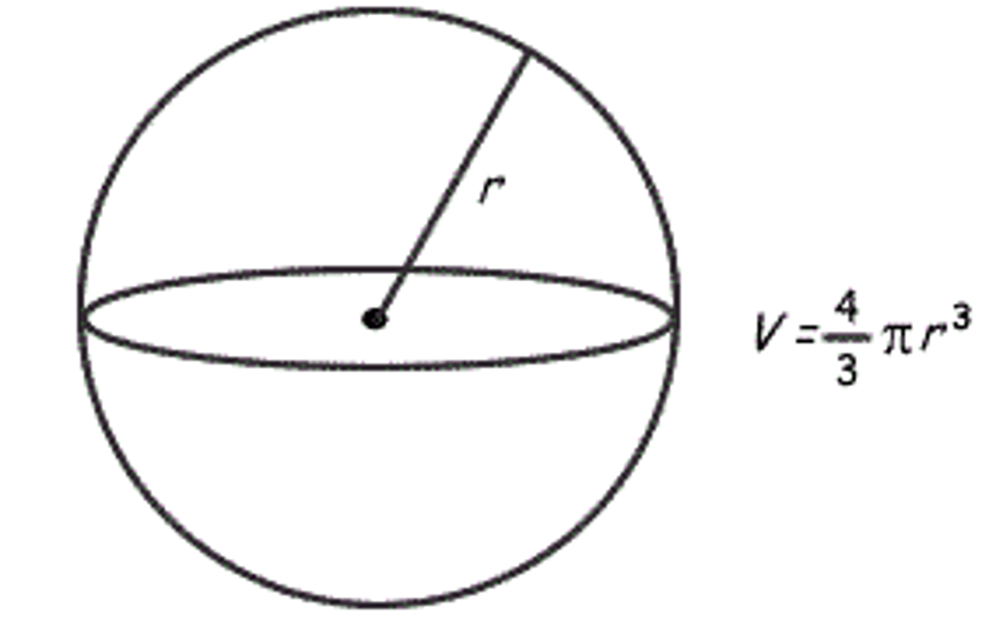 <p>4/3πr³</p>