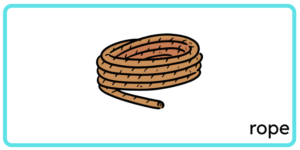 <p>rope</p>