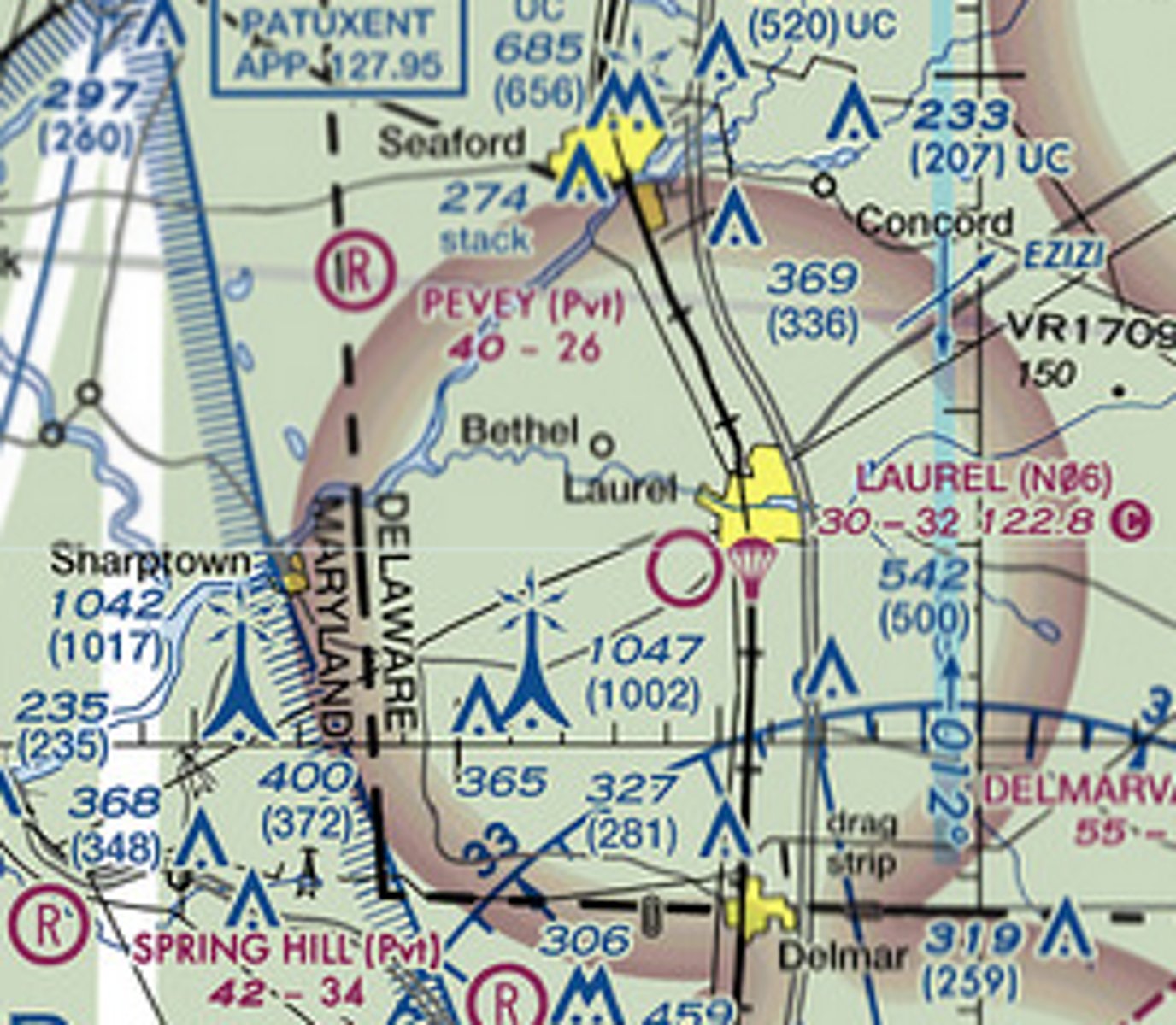<p>The circle symbol indicates an airport with a ____ surface</p>