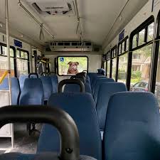 <p>In the back part </p><p>In the back part of the bus, you get a very bumpy ride home. </p>