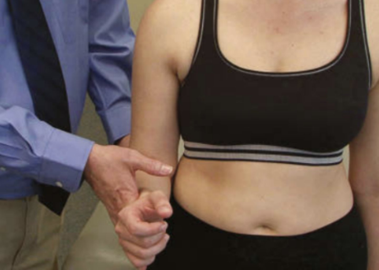 <p>- diagnosis: specifically infraspinatus or teres minor pathology (rotator cuff )</p><p>- how: elbow in at side, support elbow, apply pressure at distal forearm (you are trying to internally rotate arm), ask patient to attempt to maintain position against your resistance</p><p>+ = unable to do or pain</p>