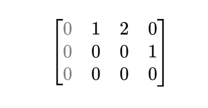 <ul><li><p>column of zeros does not mean the variable = 0 </p></li><li><p>Just means that the varible never appears in eqs, so nothing restricts it </p></li><li><p>therefore it is a free varible ( u cant write any of the terms except itself in terms of it)</p></li><li><p>here if x1 is free varible s, only x1=S </p></li></ul><p></p>