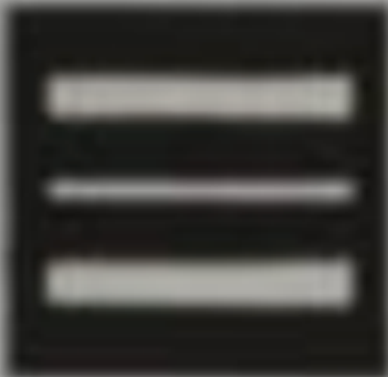 <p>One thin between two thick</p>