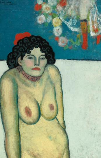 **La Gommeuse** by Pablo Picasso