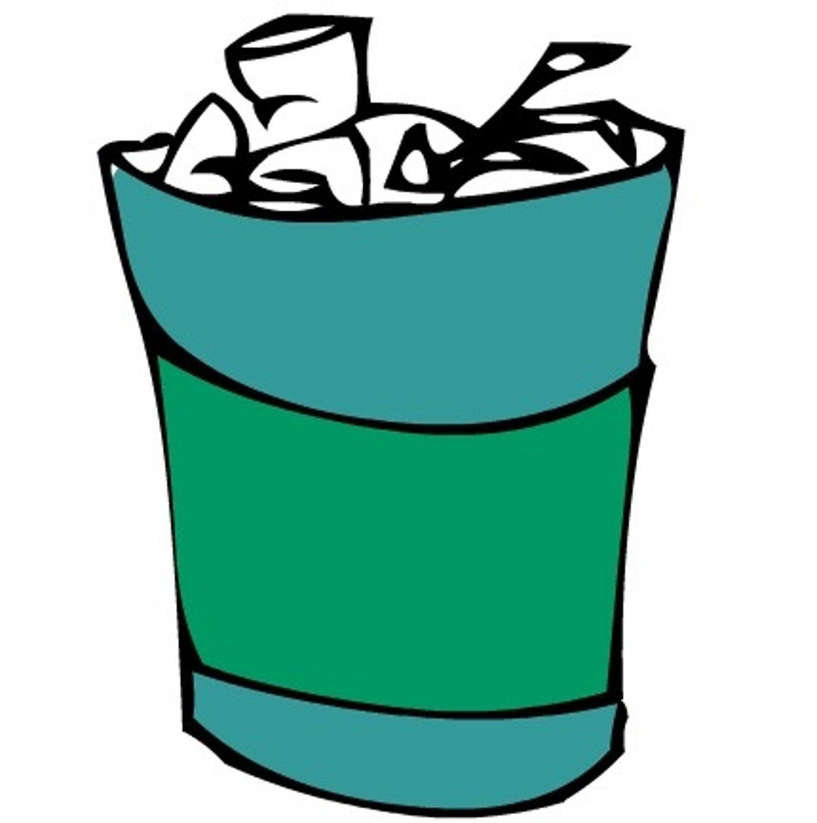 <p>garbage can</p>