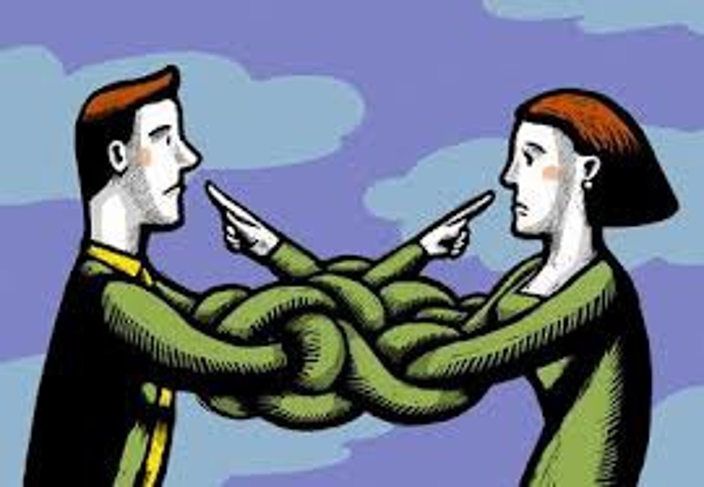 <p>psychoanalytic defense mechanism by which people disguise their own threatening impulses by attributing them to others</p>