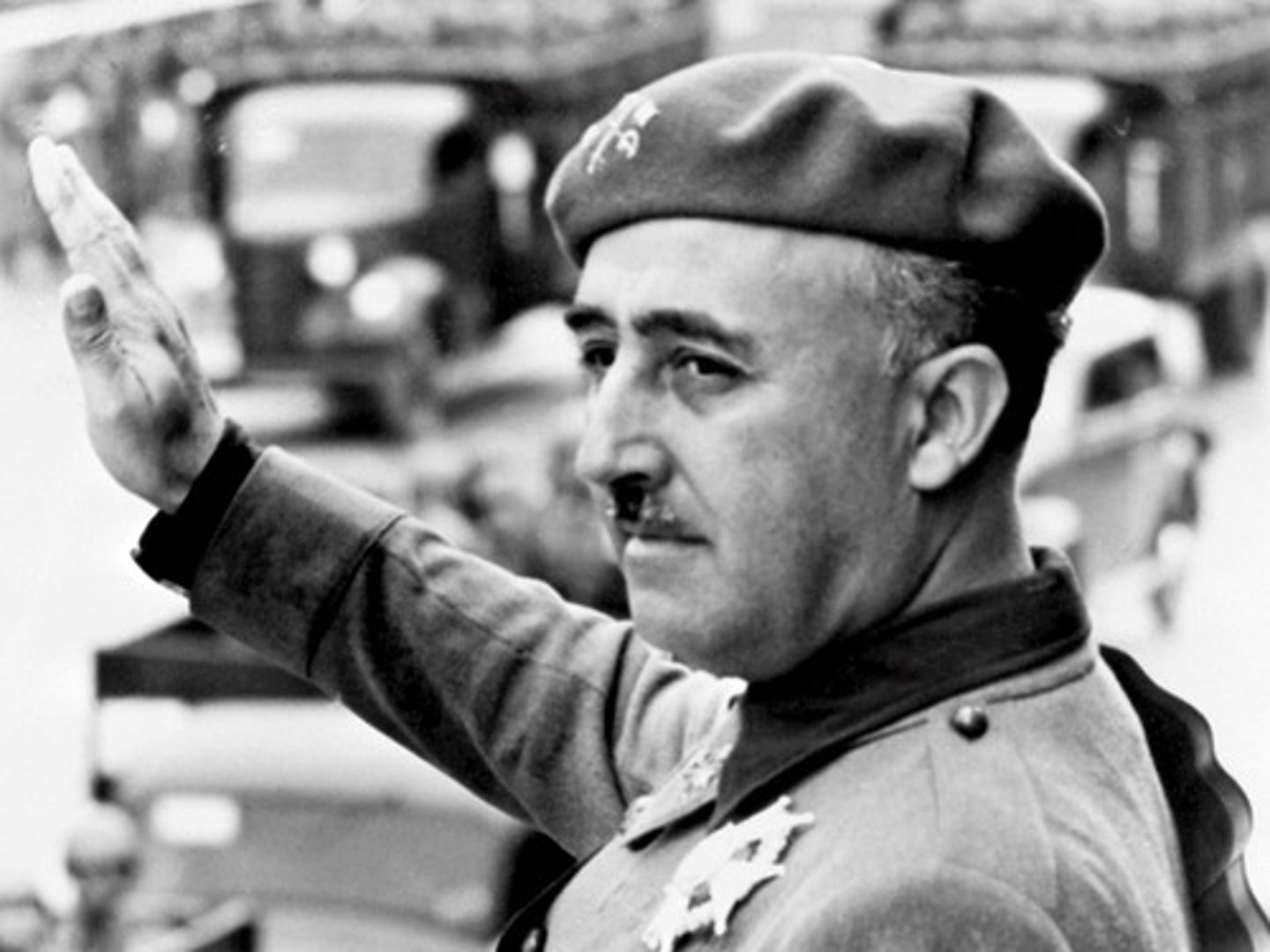 <p>Spanish army general who became dictator from 1936 until his death in 1975 after winning the Spanish Civil War against the left-leaning republicans; reinstated the Spanish monarchy just before his death; while he came to power as a result of conflict, his rule led to the repression and deaths of almost 1/2 million political opponents and dissenters; pursued a policy of economic liberalization by the early 1950s and became allied with the West in the Cold War</p>