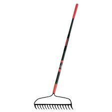 <p><span>&nbsp;Rake with rigid tines, used for leveling soil and removing debris.</span></p>