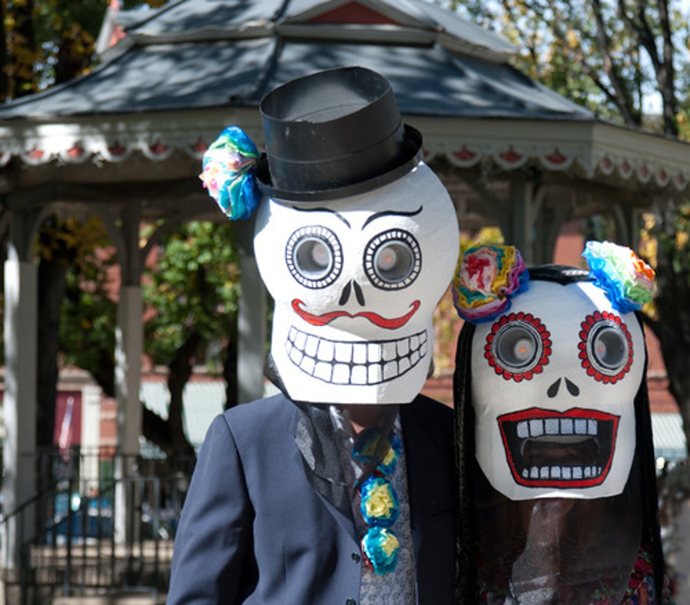 <p>disimular o fingir con respecto a las emociones que se sienten, vestirse de bruja u otro personaje</p>