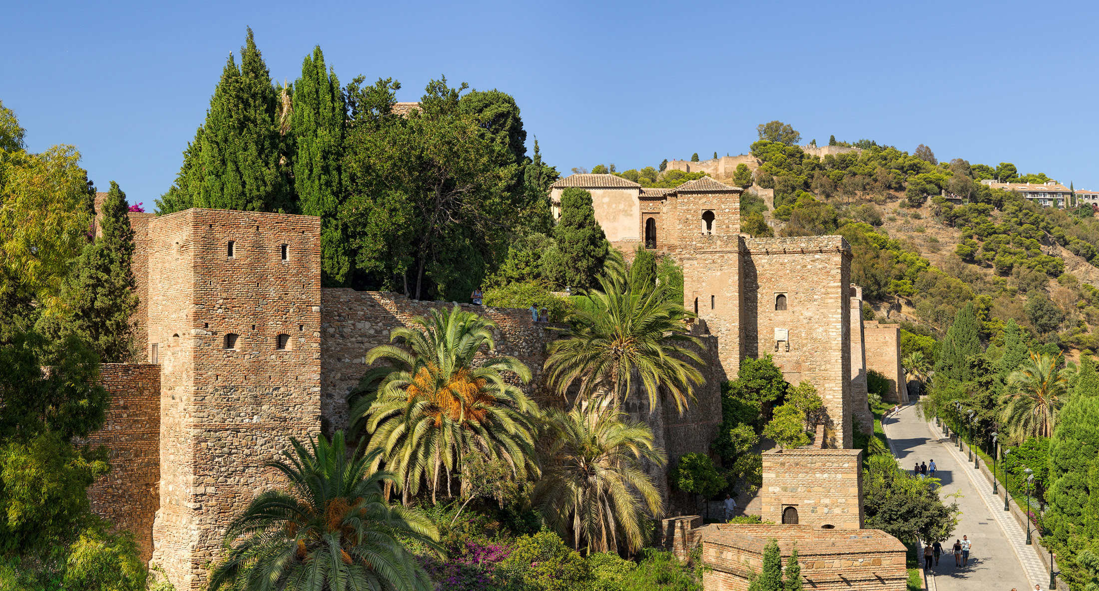 <p>LA ALCAZABA DE MÁLAGA - Mirador de Maldonado.</p>
