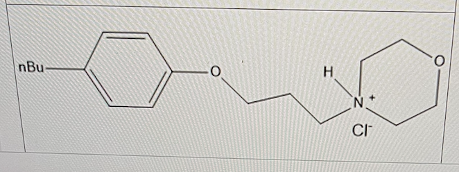 <p>For the analgesic Pramoxine hydrochloride, the pKa was experimentally determined to be 7.</p><p class="p1">In the blood plasma, what is the % ionization (round up or down to whole numbers)?</p>