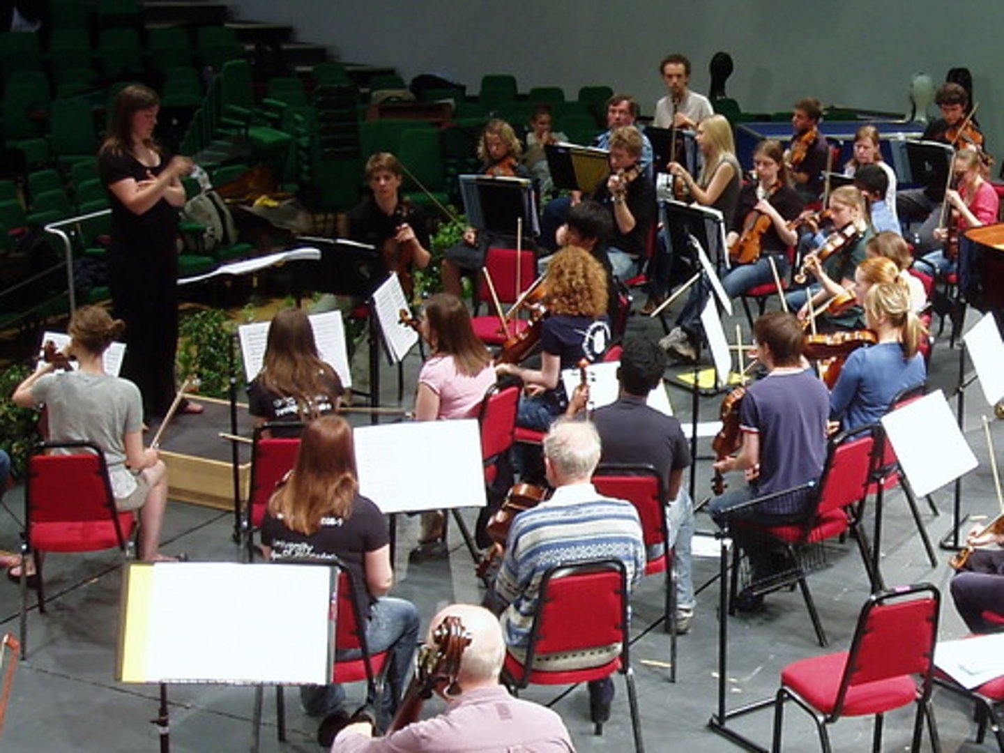 <p>test, audition</p>