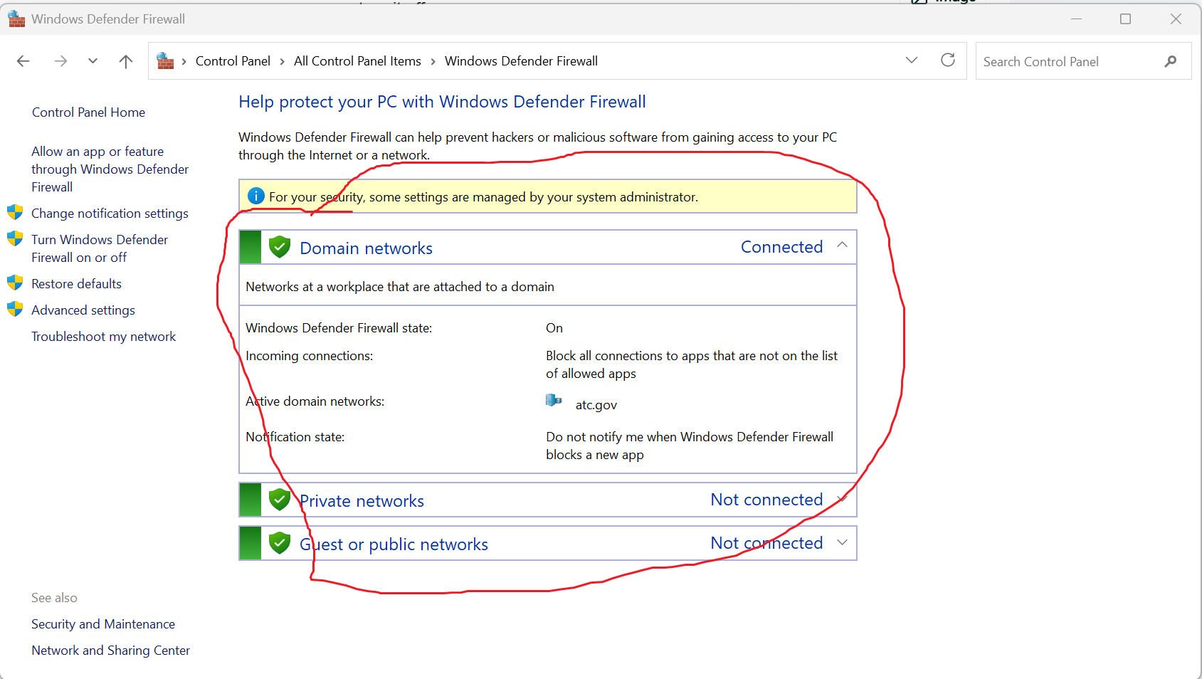 <p>Choose the network (Private or Public) under Firewall settings and turn it off.</p>