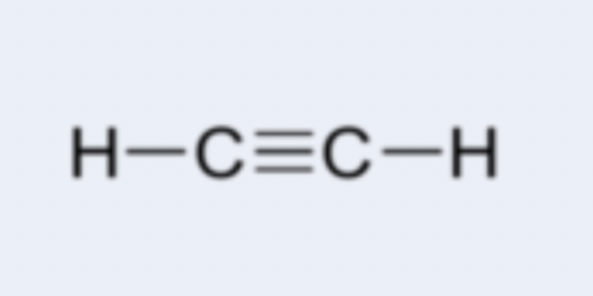 <p>hydrocarbon containing at least one carbon-carbon triple bond; examples: ethyne (C2H2), propyne (C3H4)</p>