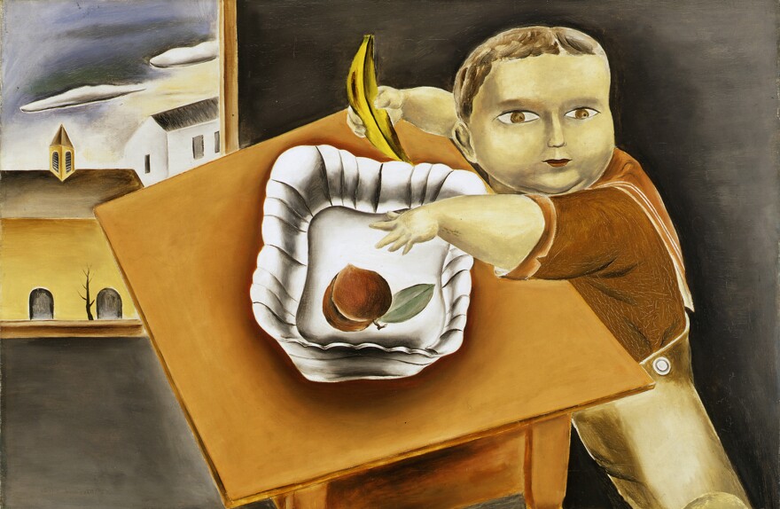 <p>Who painted "Boy Stealing Fruit" in 1923?</p>