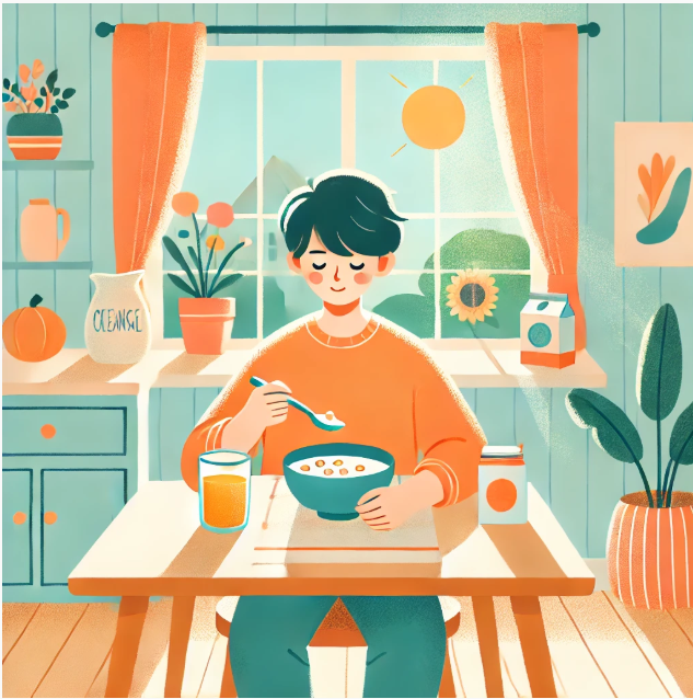 <p>To have/eat breakfast</p>