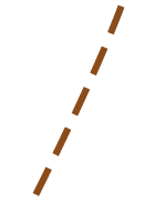 <p>an elongated area of low atmospheric pressure</p>