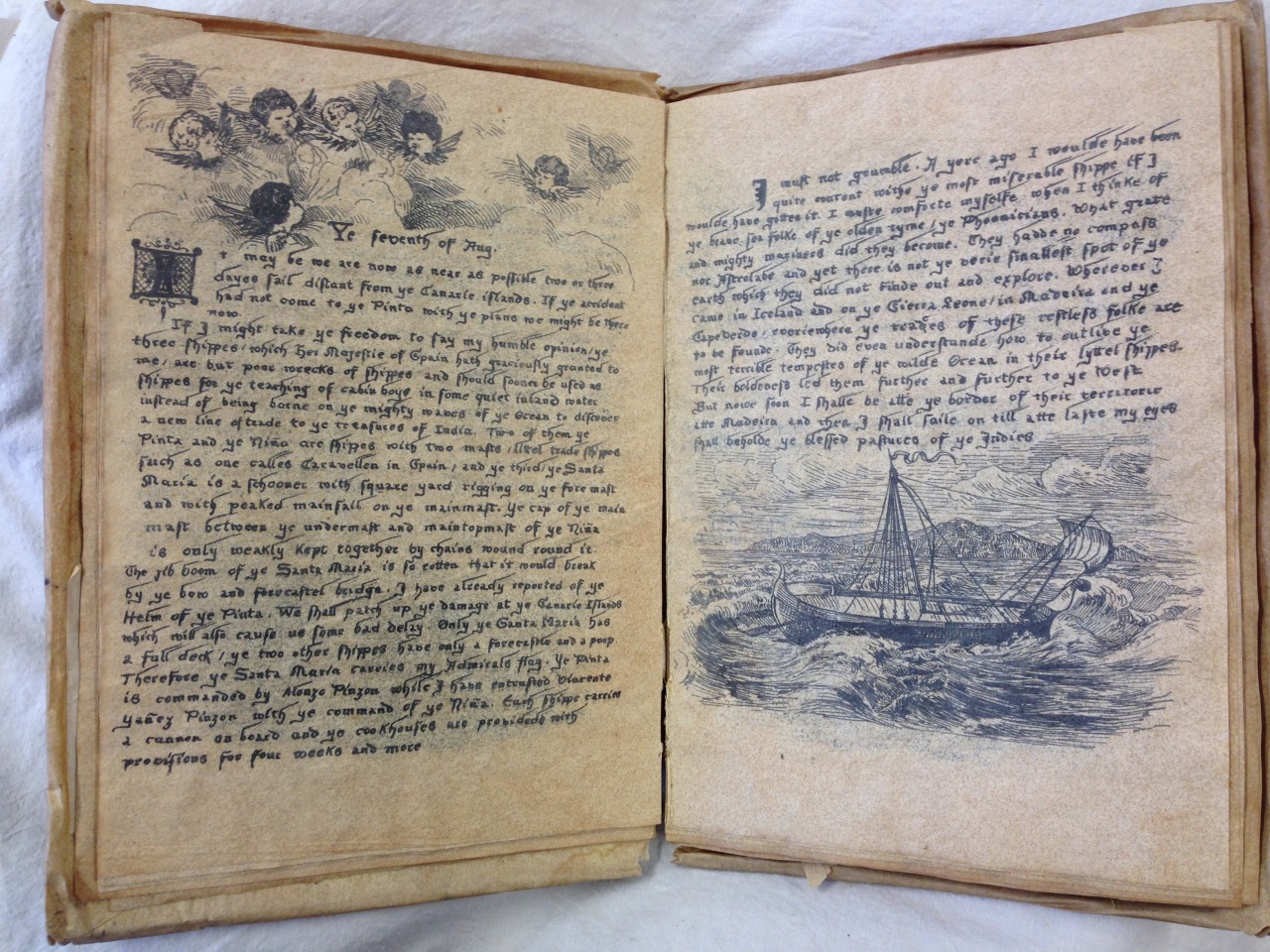 <p><strong>Source Information: </strong>"Journal of Christopher Columbus", Exploration Diary, Christopher Columbus, 1492 </p><p><strong>Background:</strong> In 1492, Columbus recorded his journey across the Atlantic, describing new lands and interactions with the people he encountered.</p>