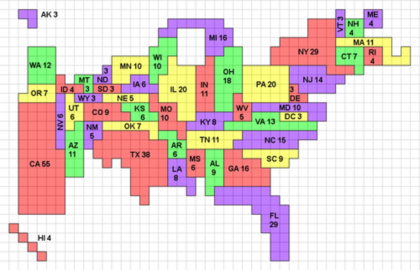 <p>The data presented in the map shown depict</p>