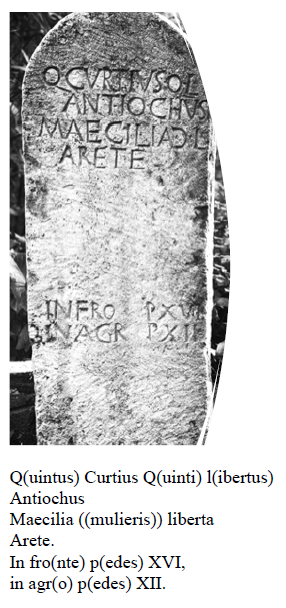 <p>Roma, via Po (sepolcro Salario)</p>