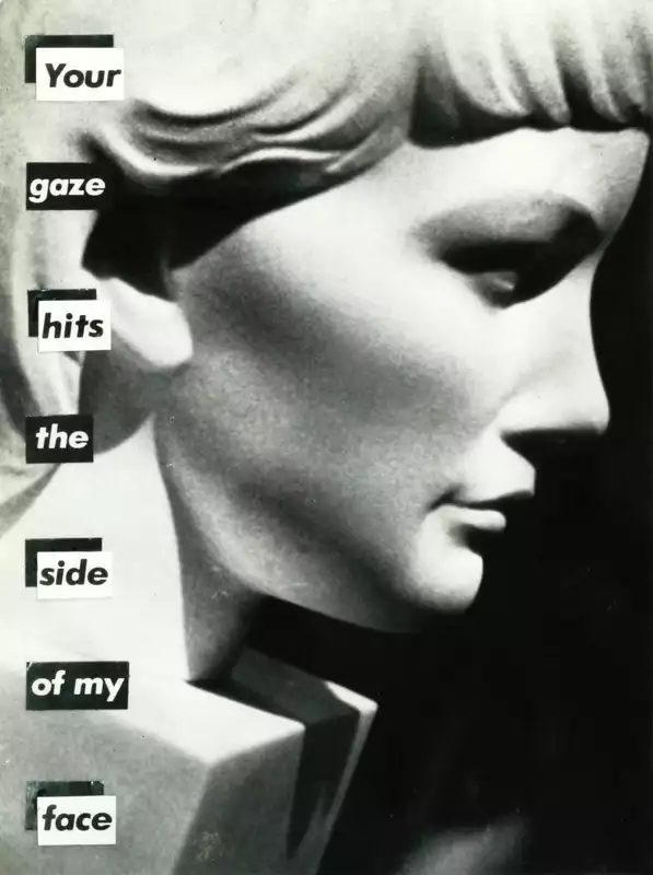 <p>Untitled (your gaze hits the side of my face), 1981</p>
