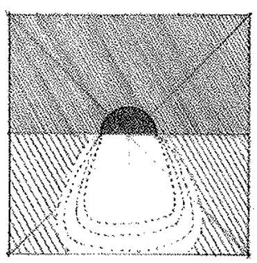 <p>A method of light distribution where 90% to 100% of the light output is directed downwards</p>
