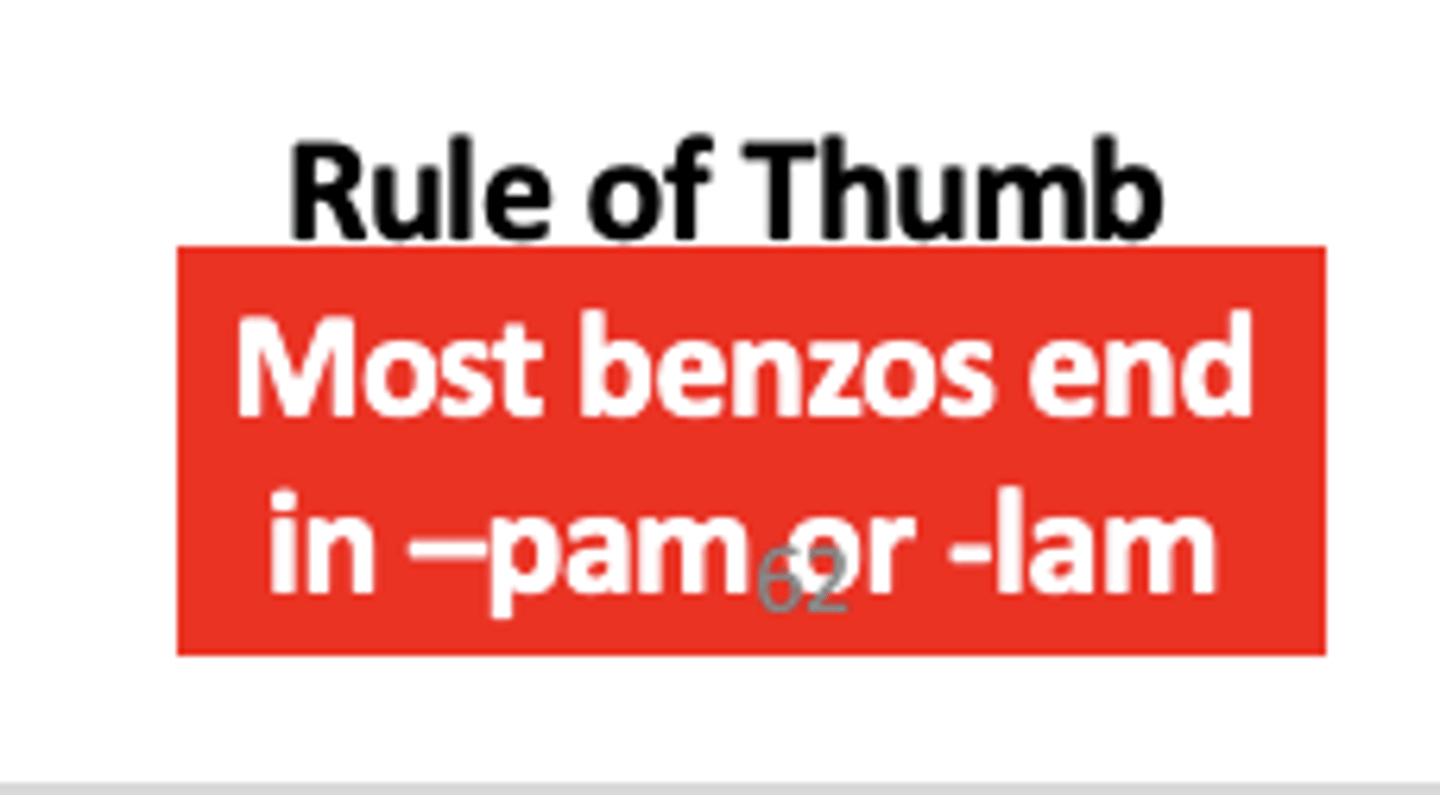 <p>what are the benzodiazepines for chronic anxiety</p>
