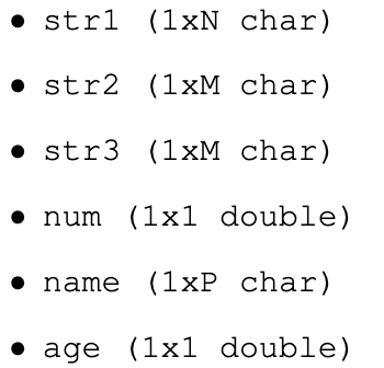 <p><span style="color: rgb(0, 0, 0);">A = Given the string str1 that contains one or more instances of str2, produce a vector of all the starting indices of str2 in str1.</span></p>