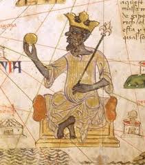 Greatest Mali king; brought Mali to its peak of power and wealth from 1312 the 1337; expanded borders, maintained peace and order, religious freedom and tolerance; hajj to Mecca; built Timbuktu