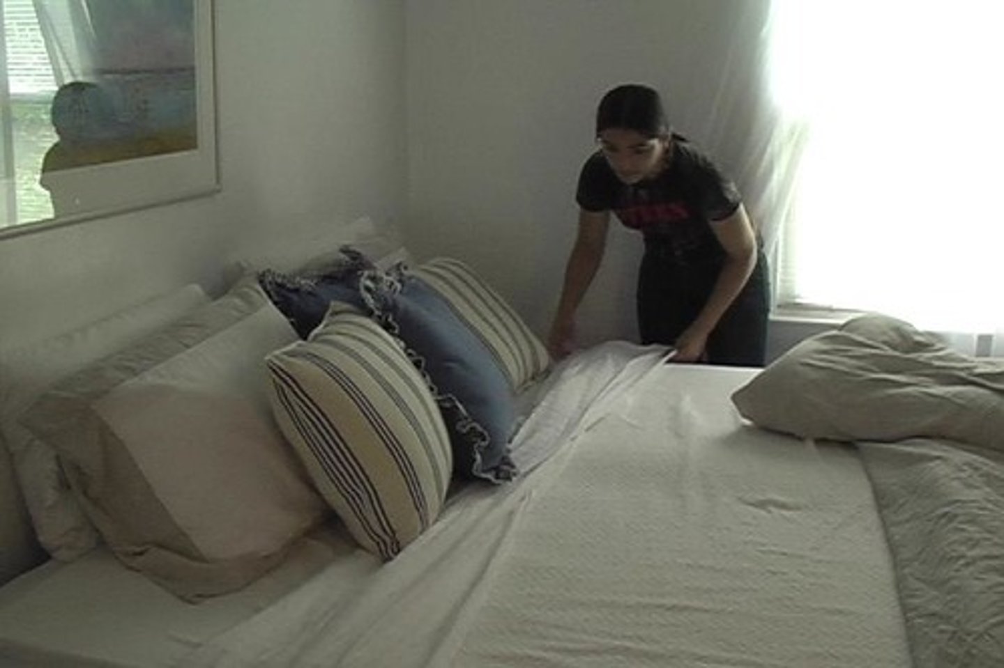 <p>to make the bed</p>