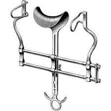 Deep abdominal retraction during laparotomy (Balfour Abdominal Retractor) has 28-30 pieces