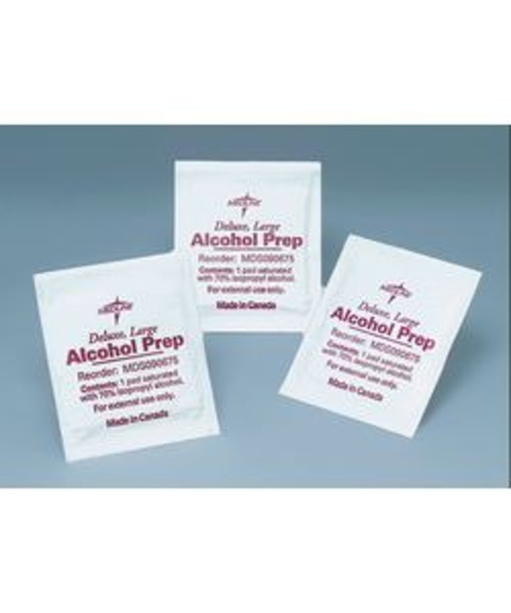 <p>B. CORRECT. The medical assistant should wipe the patient's skin with an alcohol pad prior to an injection when following aseptic guidelines.</p><p>A. The medical assistant does not need to wear full PPE for injections.</p><p>C. When disposing of the syringe, the medical assistant should point the needle downward.</p><p>D. The medical assistant should use separate, sterile needles for drawing from a vial and for injecting.</p>