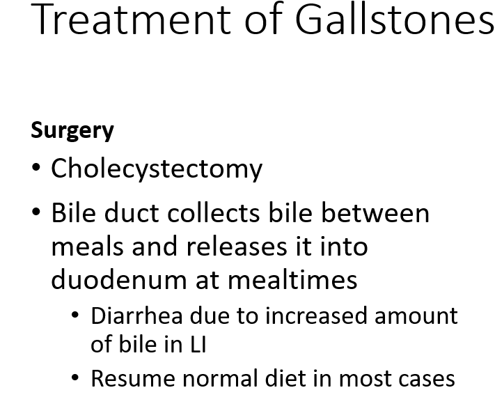 <p class=""><strong>Cholecystectomy</strong> (removal of the gallbladder) is the <strong>main surgical option.</strong></p>