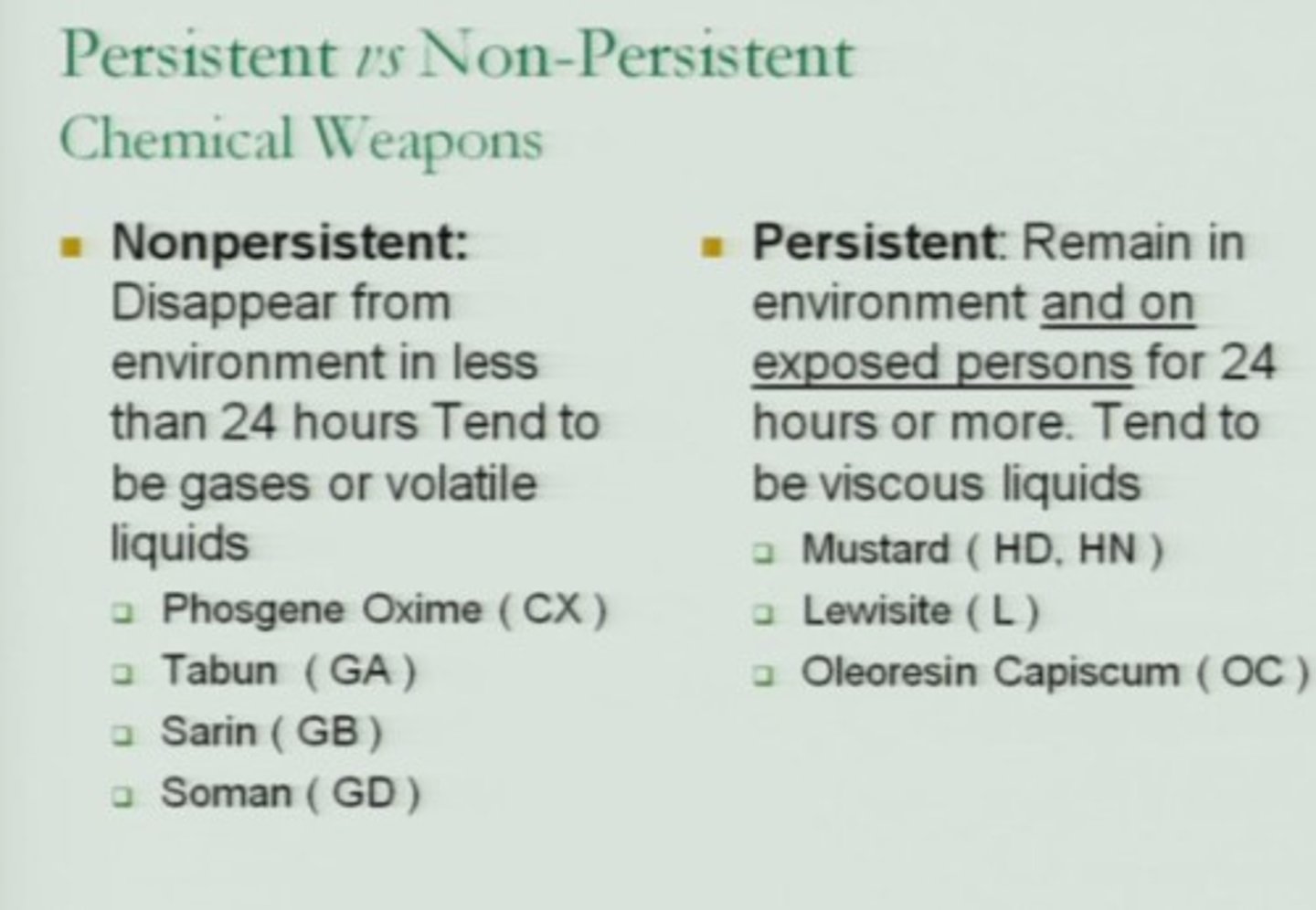 <p>A pesticide that breaks down rapidly, usually in weeks or months.</p>