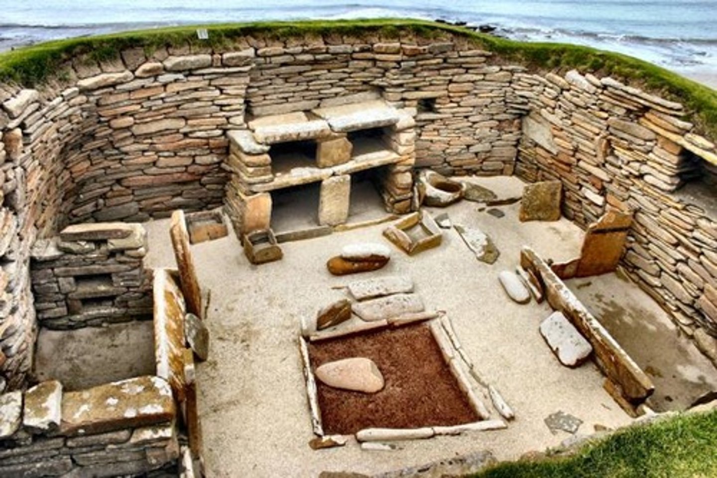 <p>unknown</p><p>Scotland</p><p>rock, stone</p><p>to house people</p>