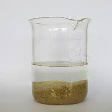 <p>(n) trầm tích, cặn lắng<br>refers to <strong>solid particles</strong> (such as sand, mud, or minerals) that <strong>settle at the bottom</strong> of a liquid, especially water.<br>In geology or environmental science, it refers to <strong>materials deposited by water, wind, or ice</strong>.</p>