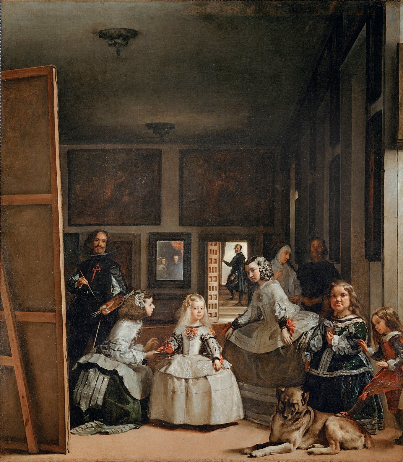 <p>Identify this item - Diego Velázquez, Las Meninas (the Maids of Honor), 1656, Oil on canvas, Spain, Baroque</p>