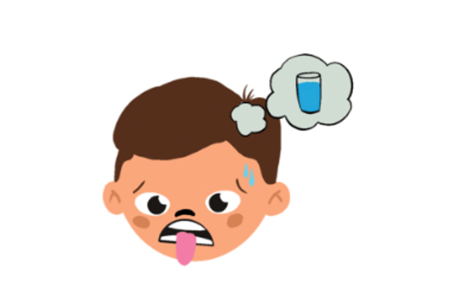 <p>thirsty</p>