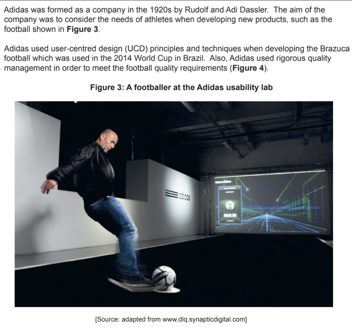 <p>e) explain how a triple bottom line focus (environmental, economic and social) could be aplied to the development of the brazuca football </p>