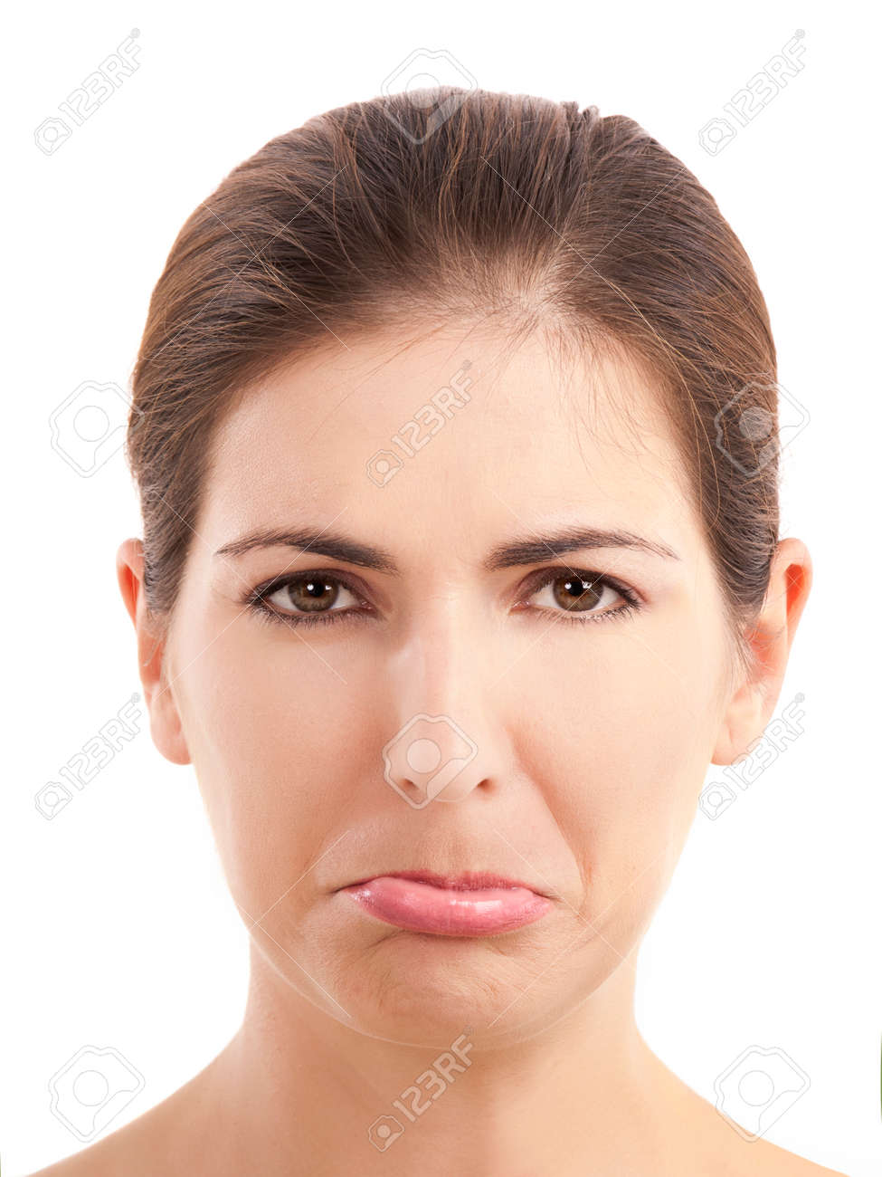 <ul><li><p>Muscle: <span style="color: rgb(255, 179, 246);"><strong><u>mentalis</u></strong></span></p></li></ul><ul><li><p><strong>Mentalis:</strong> This small, paired muscle is located in the chin region (the word <em>mental</em> refers to the chin).</p></li><li><p><strong>Action:</strong> It <span style="color: rgb(255, 179, 246);">pulls the skin of the chin <strong>upward</strong> (medially)</span>, which causes <span style="color: rgb(255, 179, 246);">the chin to <strong>wrinkle</strong></span>, and at the same time, it helps to <span style="color: rgb(255, 179, 246);">push or <strong>protrude the lower lip outward</strong> (like pushing the bottom lip out).</span></p></li><li><p><strong>Expression:</strong> This combination of actions is what creates the distinct look of a <span style="color: rgb(255, 179, 246);"><strong><u>pout or a look of doubt/disdain.</u></strong></span></p></li></ul><p></p>