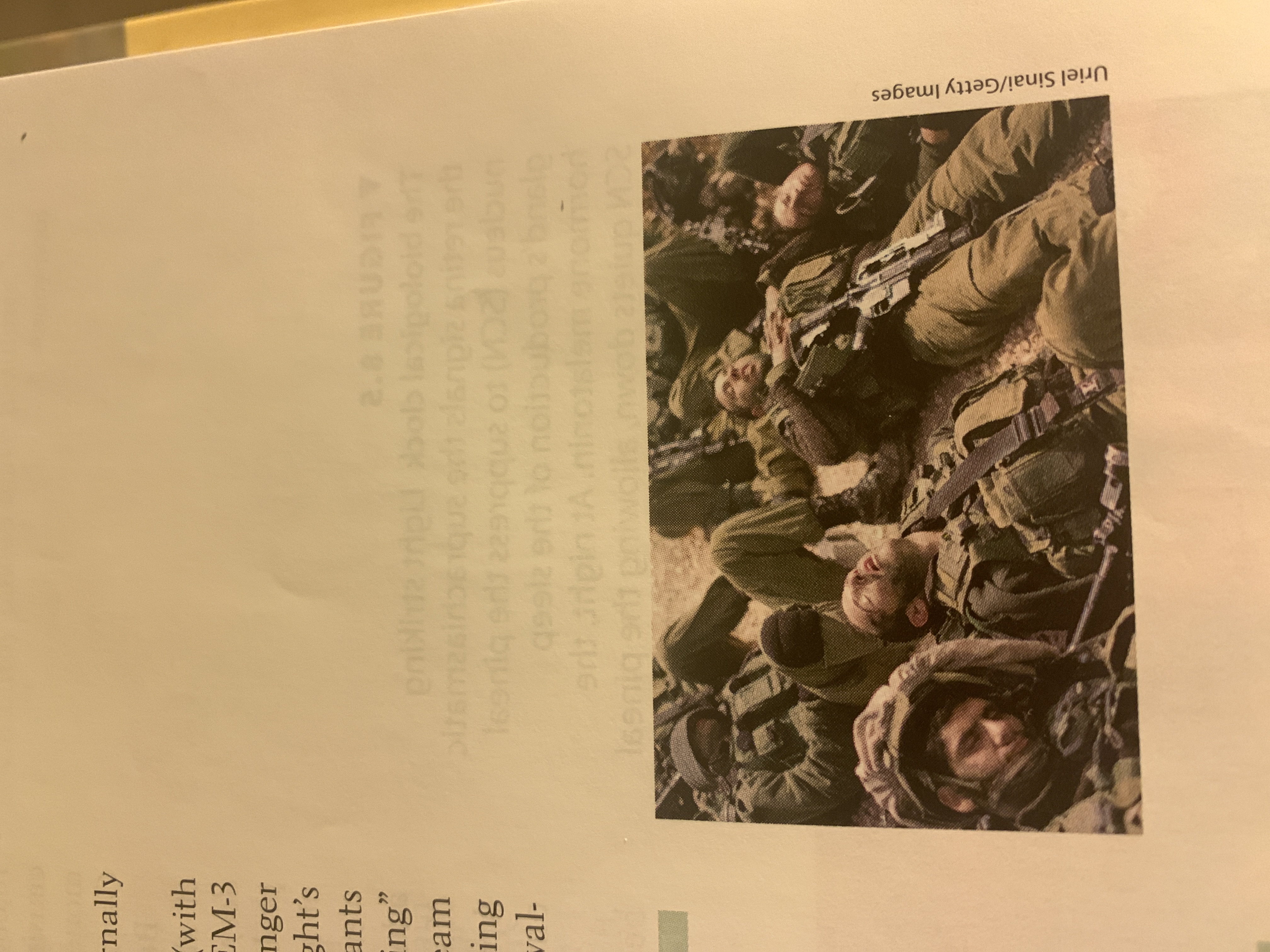 <p>With each soldier cycling through the sleep stages independently, it is very likely that at any given time at least one will be in an easily awakened stage in the event of a threat.</p>