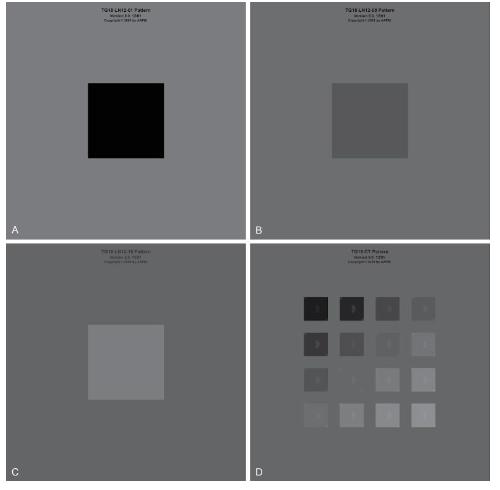 <p>luminance response</p>