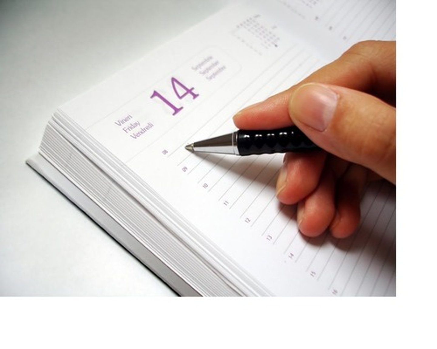 <p>to make plans</p>