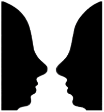 <p>Tendency to structure the visual field into two parts: a figure and a background</p><ul><li><p><em>Bistable percepts:</em> stimuli can be perceived in one of two different ways (but not at the same time)</p></li></ul><p></p>